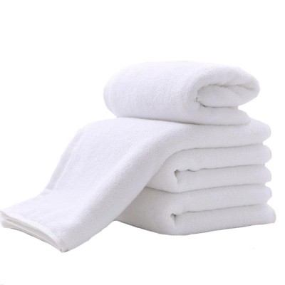 Quality Square 500g White hotel 100% cotton bath towel