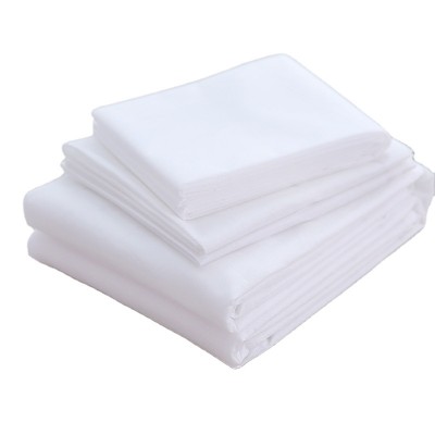 One time use hotel hospital traveling disposable bed sheet sets